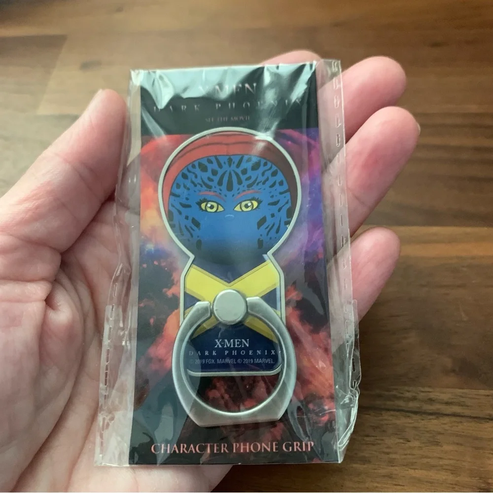 X-men Mystique NWT phone grip stand